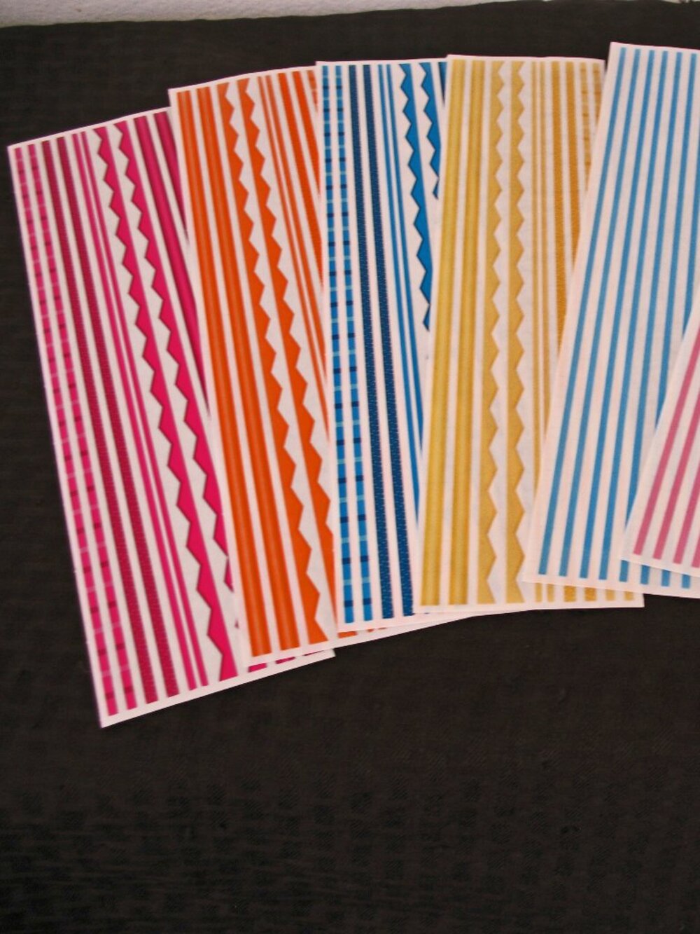 Eight Gr Length Stickers Lines, Dimensional, Creative Memories.